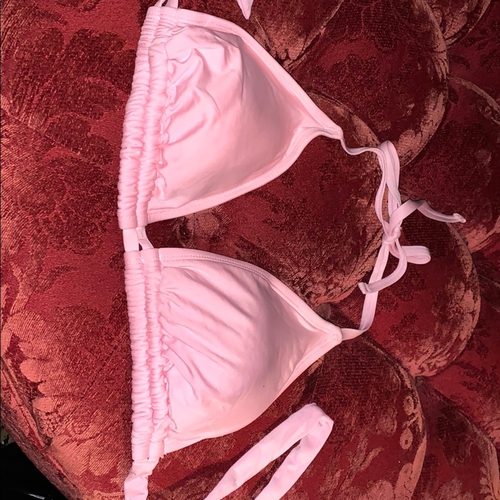 Light pink bikini top